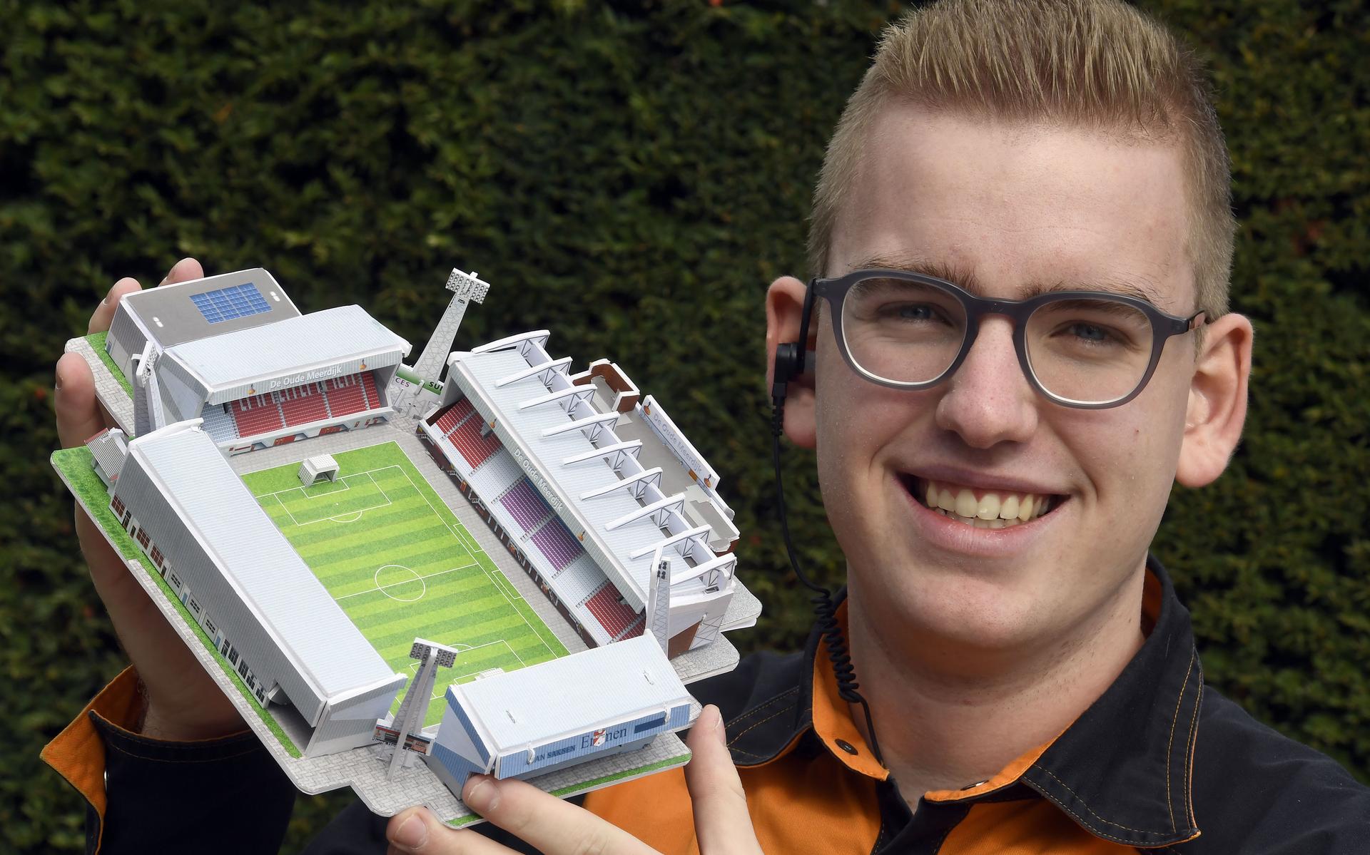 Een nieuw stadion voor FC Emmen, maar dan in het klein (en bij de COOP